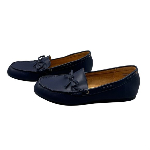 dream pairs Navy Blue Women's Loafers slip on Size US 9.5 / EUR 41 READ - Picture 1 of 6